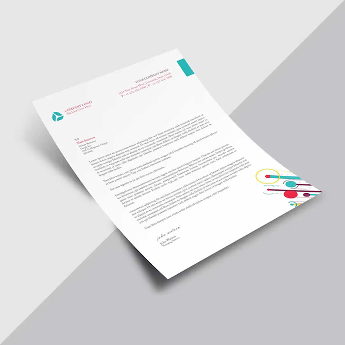 Letterhead Inkjet Print - Conqueor 100 gsm